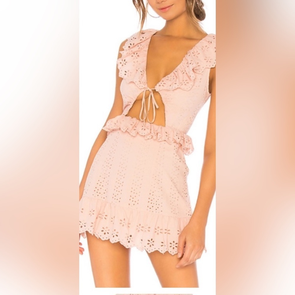 Tullarosa Tayna Eyelet Dress